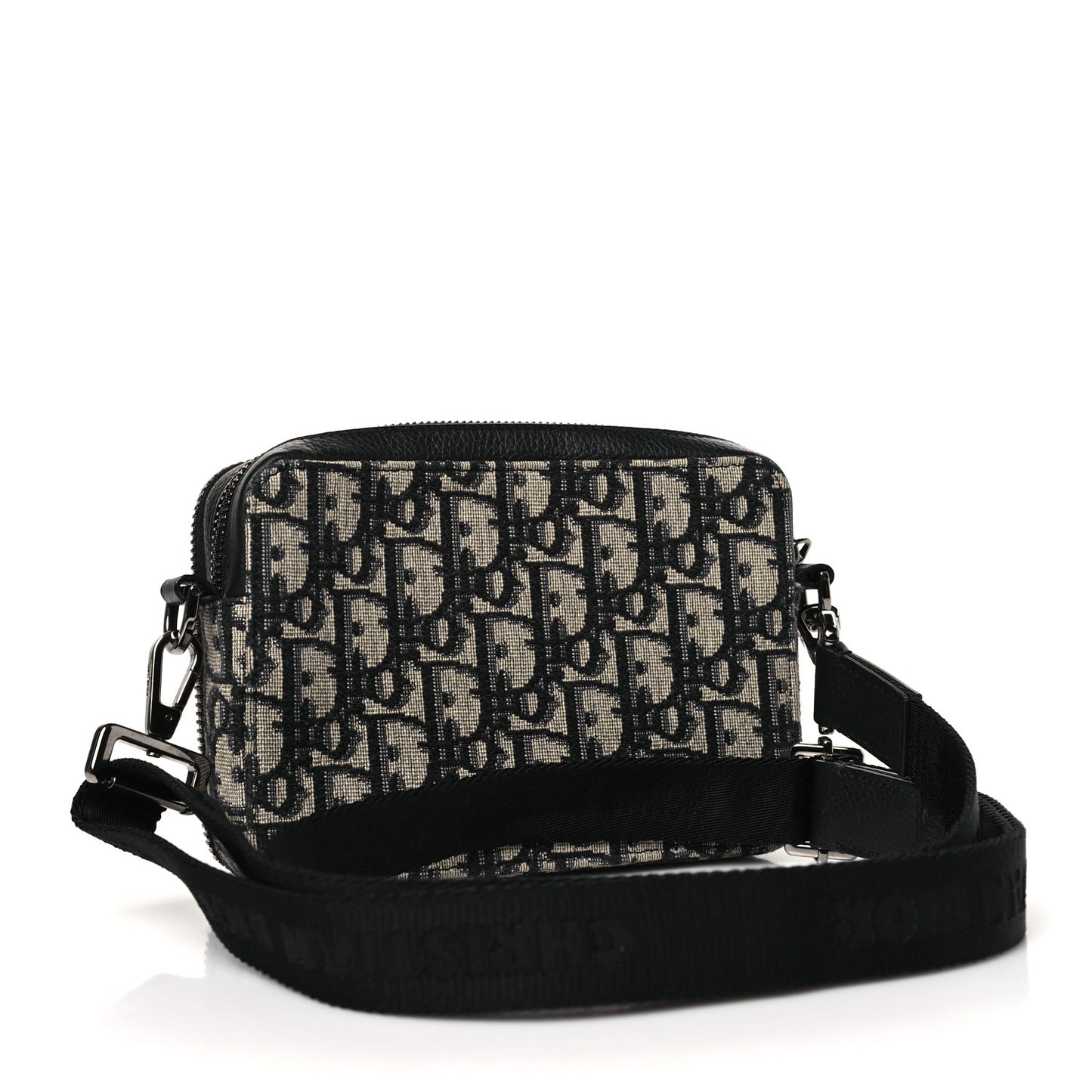 Oblique Messenger Pouch Black