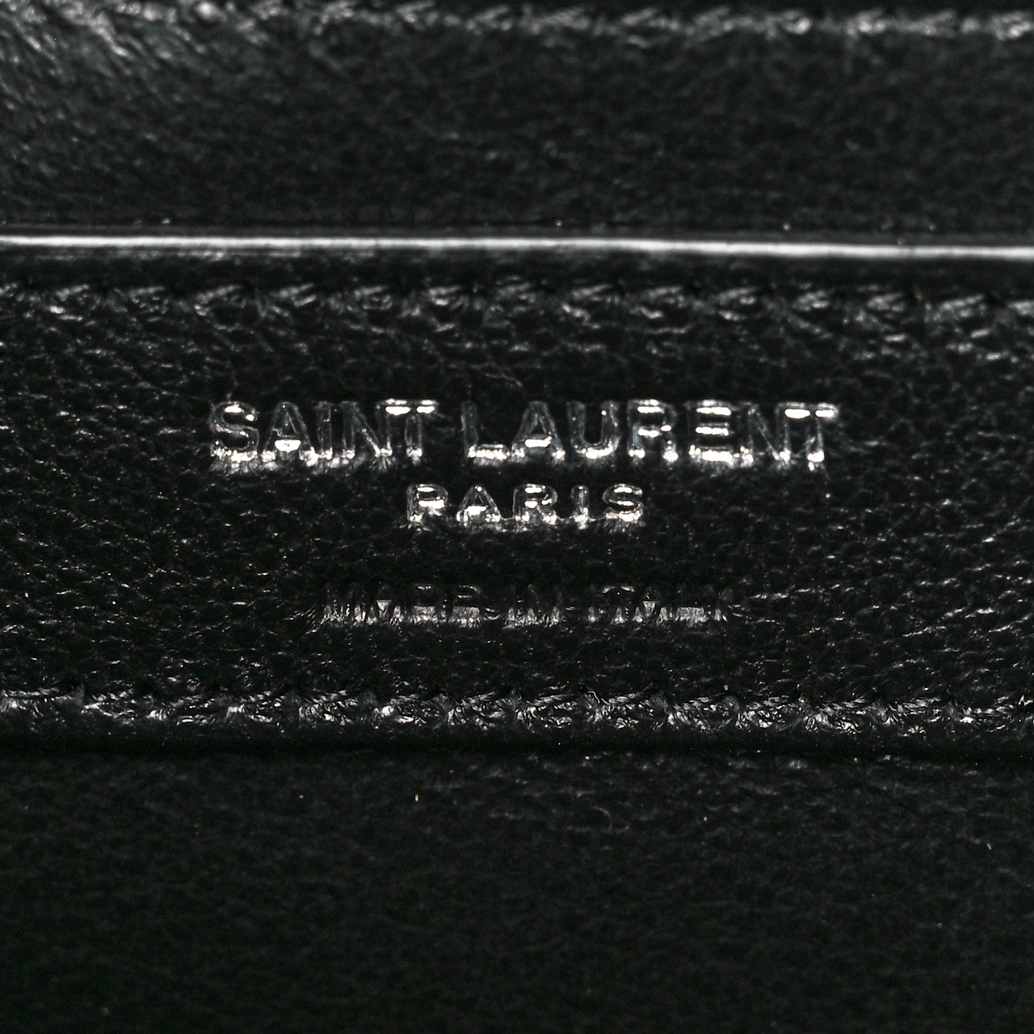 Saint Laurent Grain De Poudre Textured Mixed Matelasse Triquilt Small Monogram Satchel Black 7 of 12
