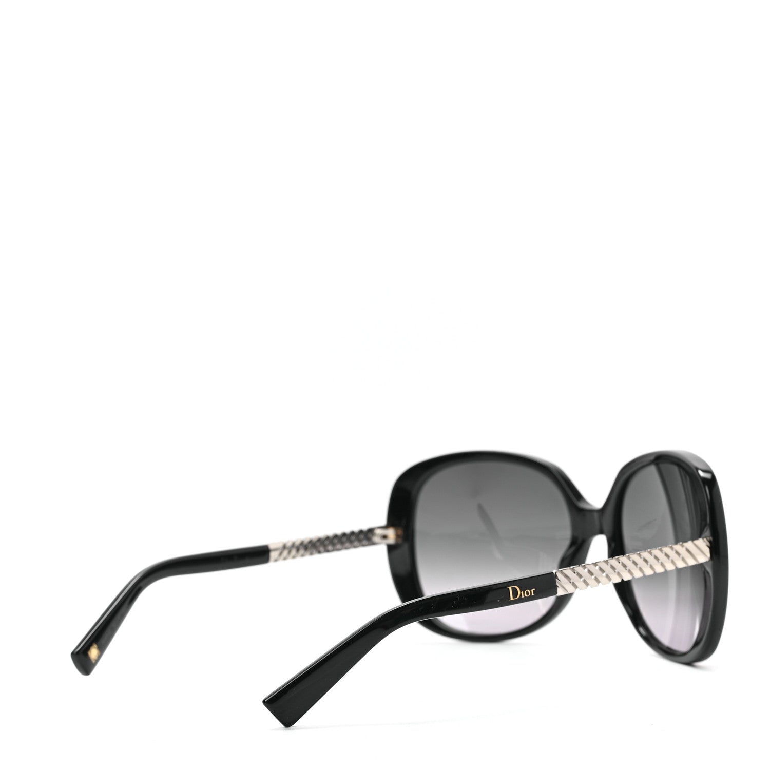 Christian Dior Acetate DiorEver1 Round Sunglasses Black 8 of 12