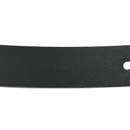 Louis Vuitton Calfskin Embossed 20MM LV Initiales Belt 75 30 Silver 4 of 8