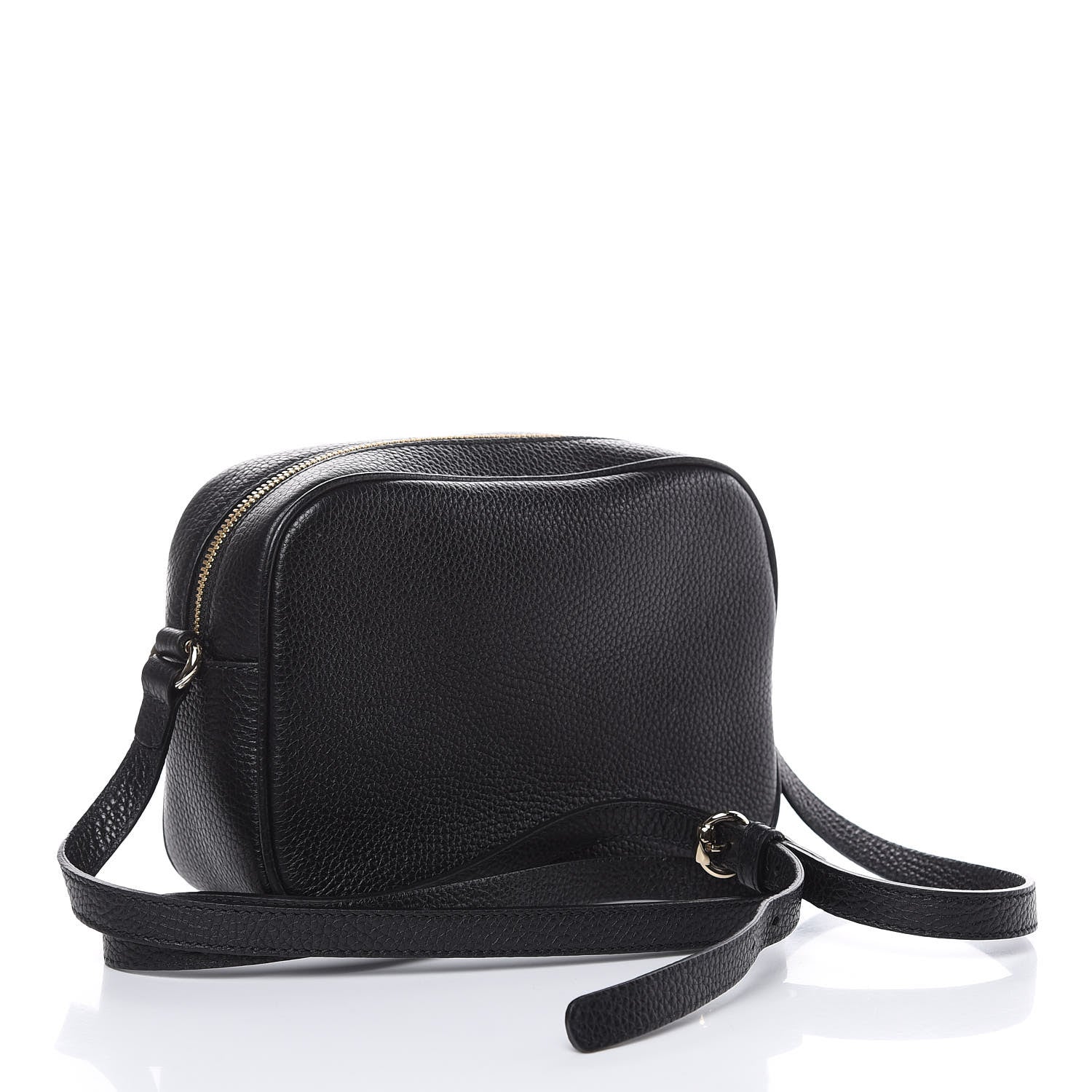 Gucci Pebbled Calfskin Small Soho Disco Bag Black 3 of 9