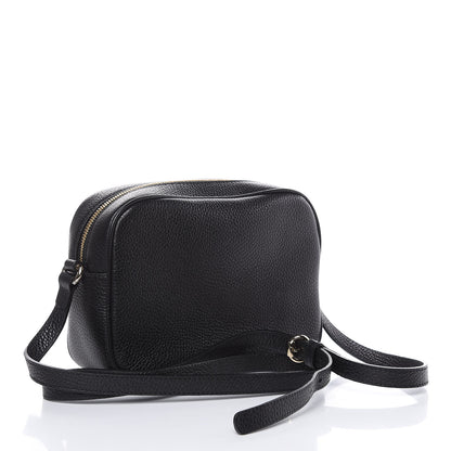 Gucci Pebbled Calfskin Small Soho Disco Bag Black 3 of 9