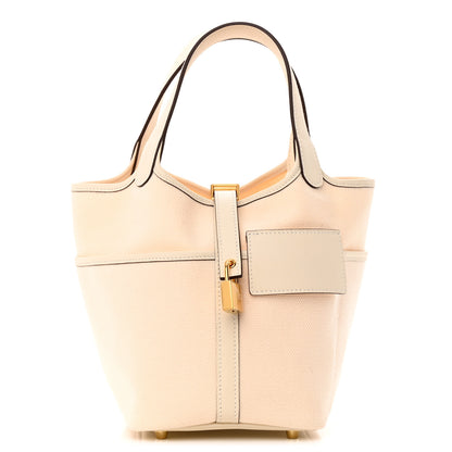 Hermes Toile Goeland Swift Cargo Picotin Lock 18 Nata 1 of 13