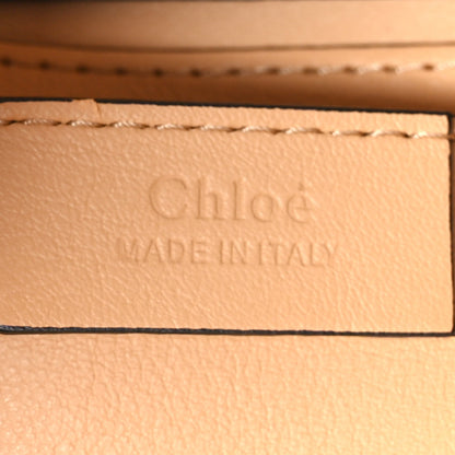 Chloe Calfskin Small Roy Tri-Color Bag Beige White 5 of 9