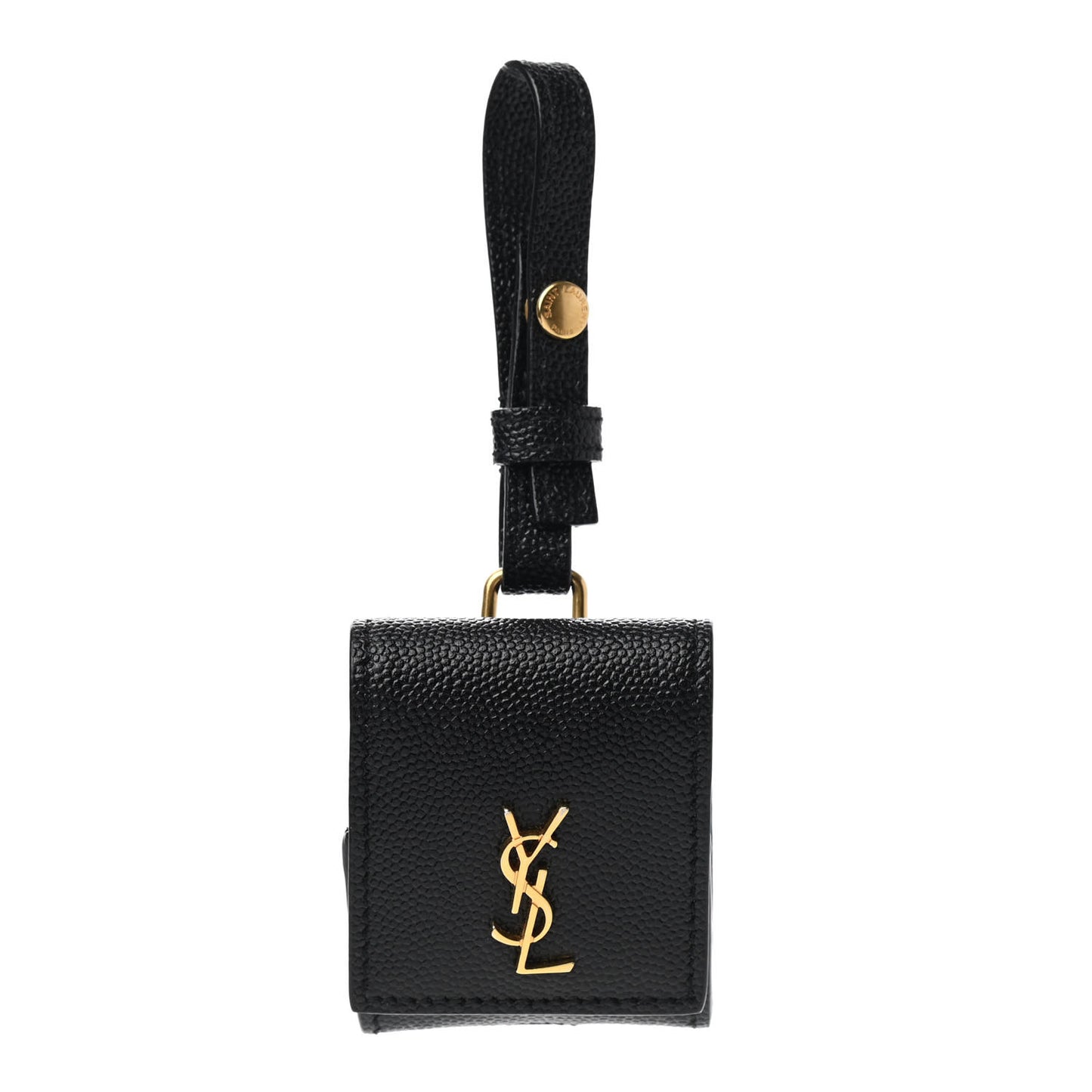 Grain De Poudre Monogram Airpods Case Black