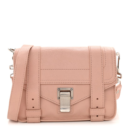 Proenza Schouler Lambskin PS1 Mini Pouch Messenger Light Apricot 1 of 8