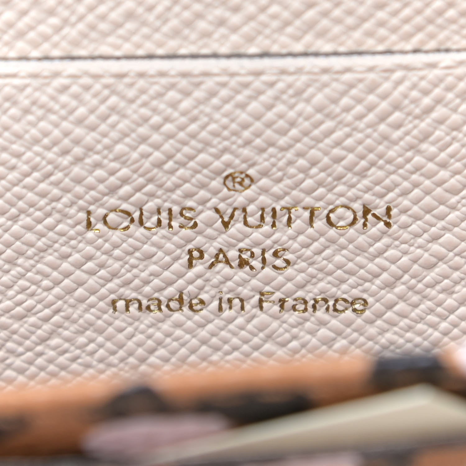 Louis Vuitton Monogram Giant Wild At Heart Zippy Coin Purse Creme 7 of 9