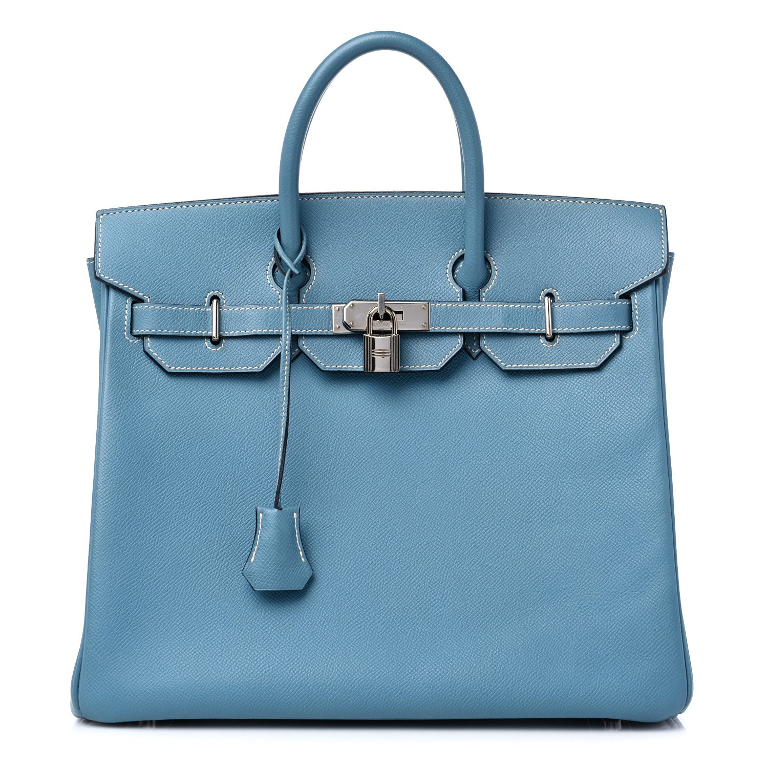 Hermes Epsom HAC Birkin 32 Blue Jean 1 of 12