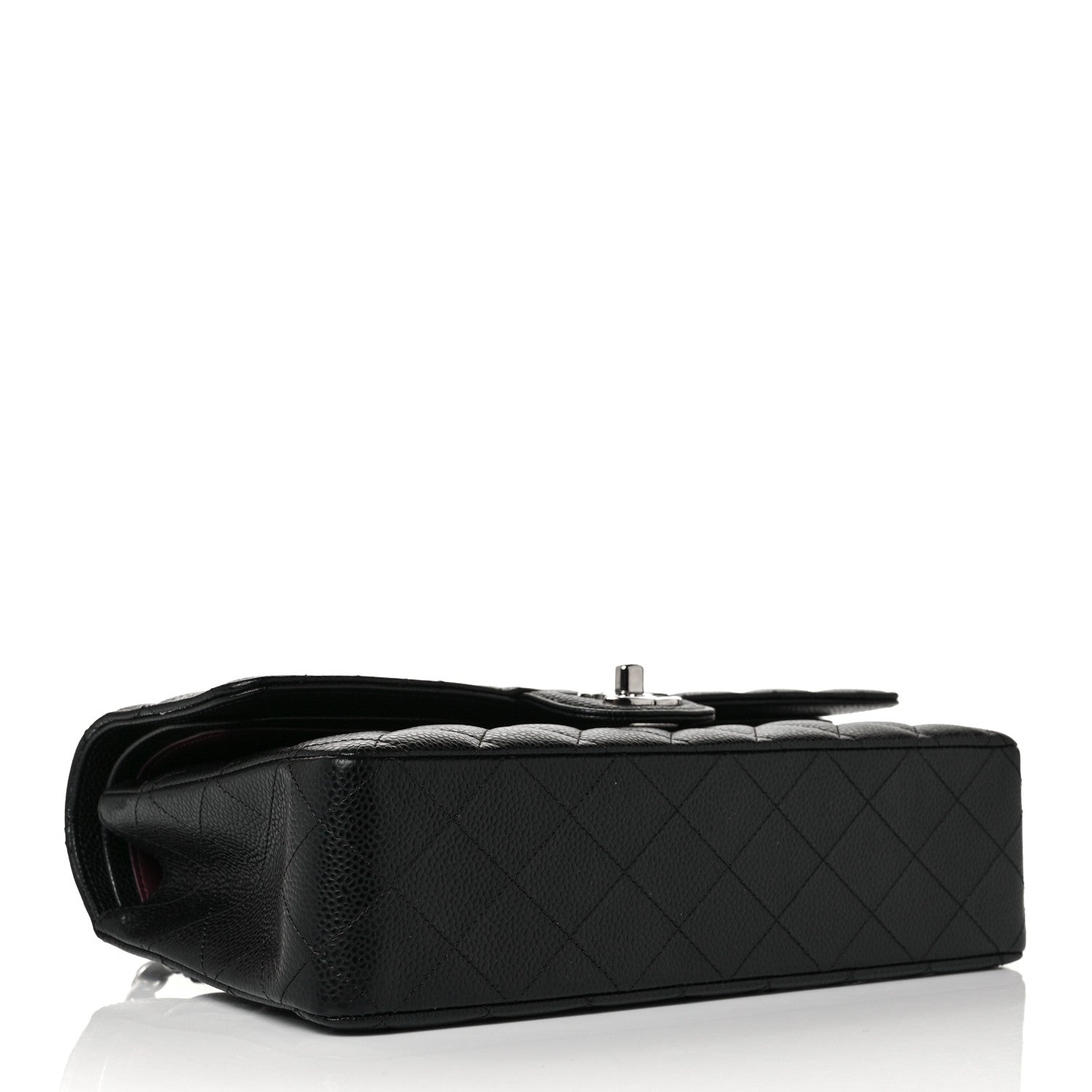 Chanel Caviar Quilted Medium Double Flap Black 7 of 21