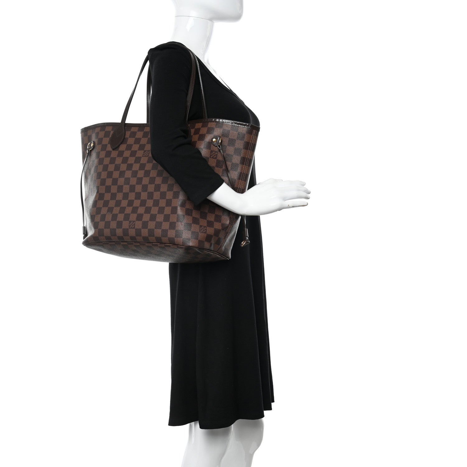 Louis Vuitton Damier Ebene Neo Neverfull MM 2 of 13