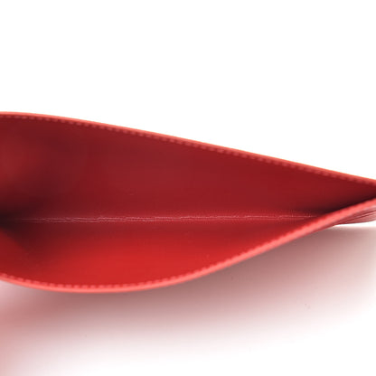 Louis Vuitton Calfskin Felicie Card Holder Insert Cherry 5 of 6