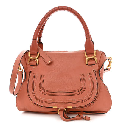 Chloe Calfskin Small Marcie Satchel Maple Leaf 1 of 14