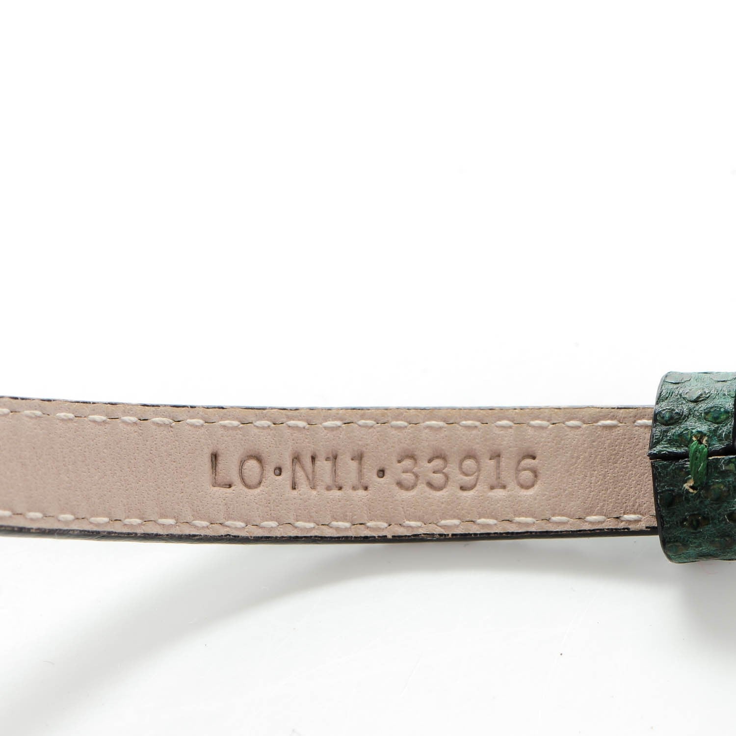 Bulgari Karung Snakeskin Malachite Serpenti Forever Bracelet S Green 5 of 6