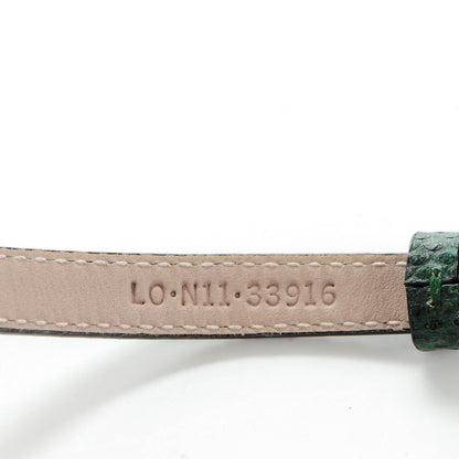 Bulgari Karung Snakeskin Malachite Serpenti Forever Bracelet S Green 5 of 6