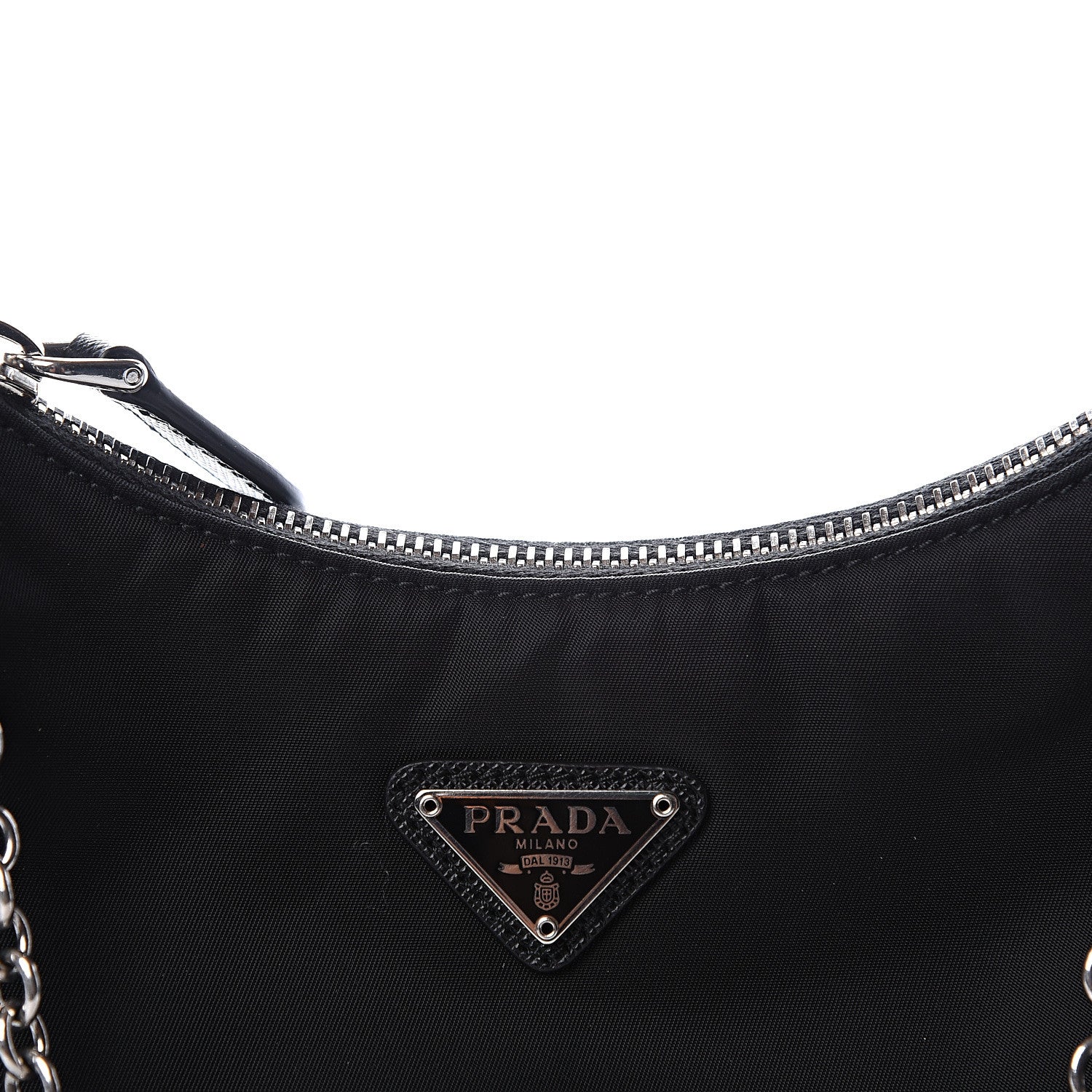 Prada Nylon Re-Edition 2005 Shoulder Bag Black 12 of 13