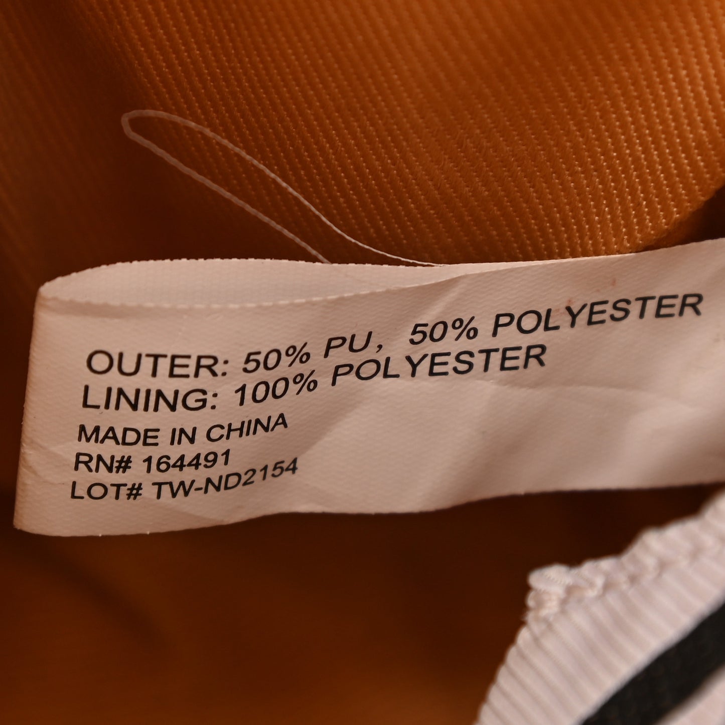 Vegan Leather Small Shopping Bag Mustard