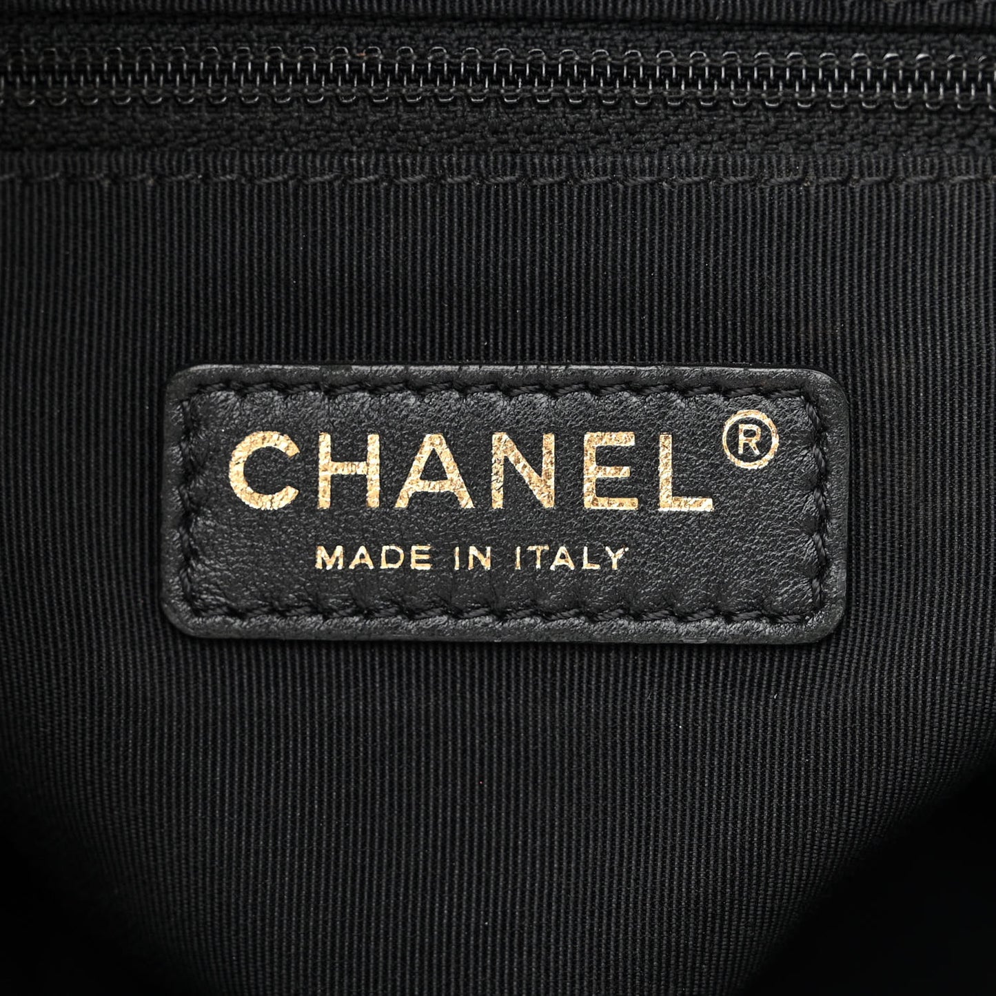 Calfskin Quilted Small Chain Me Tote Black