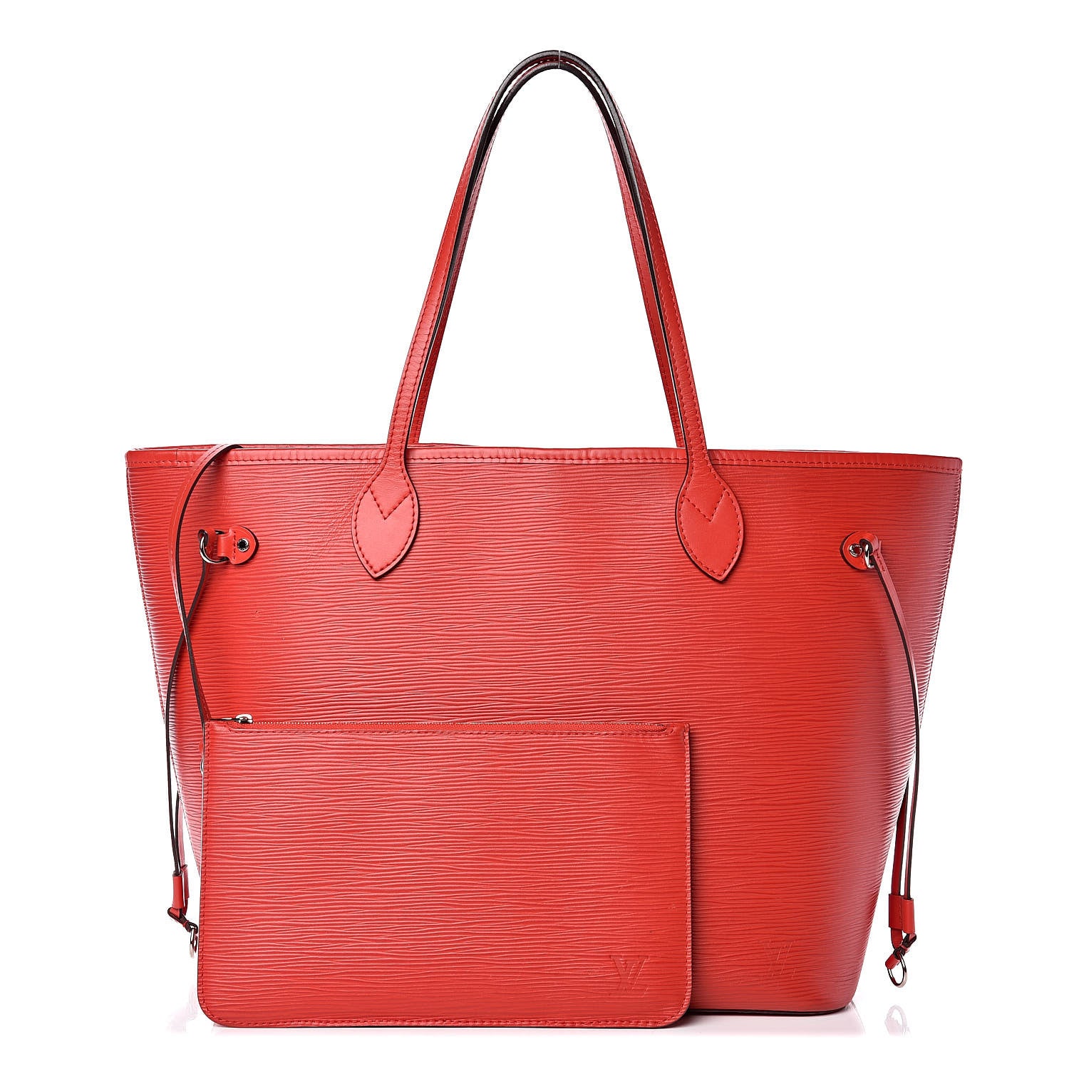 Louis Vuitton Epi Neverfull MM Coquelicot 1 of 11
