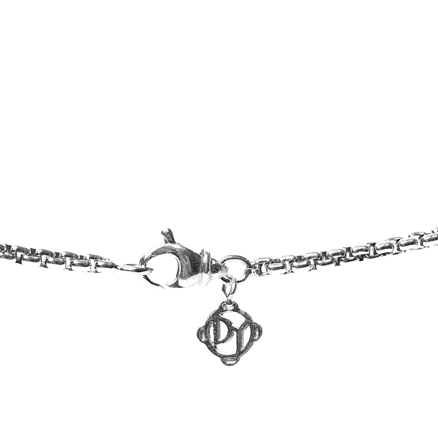 Sterling Silver 2.7mm Small Box Chain Necklace 32"