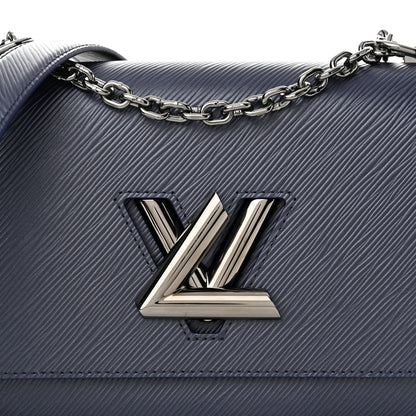 Louis Vuitton Epi Twist Shoulder Bag MM Indigo 8 of 10