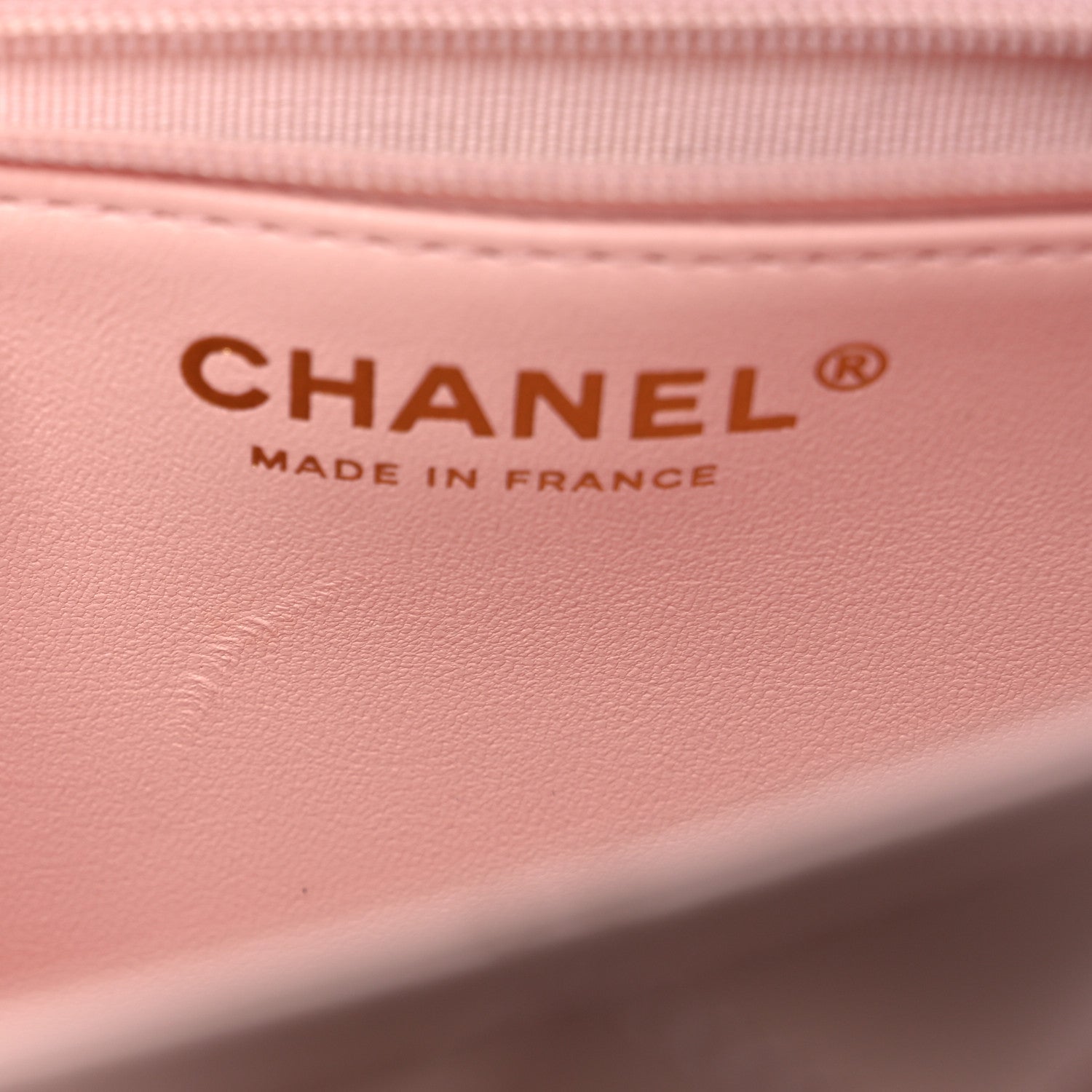 Chanel Lambskin Quilted Small Rectangular Flap Light Pink 12 of 12
