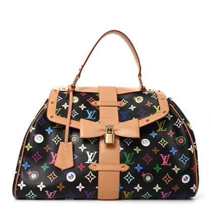 Louis Vuitton Monogram Multicolor Murakami Eye Love You Black 1 of 9