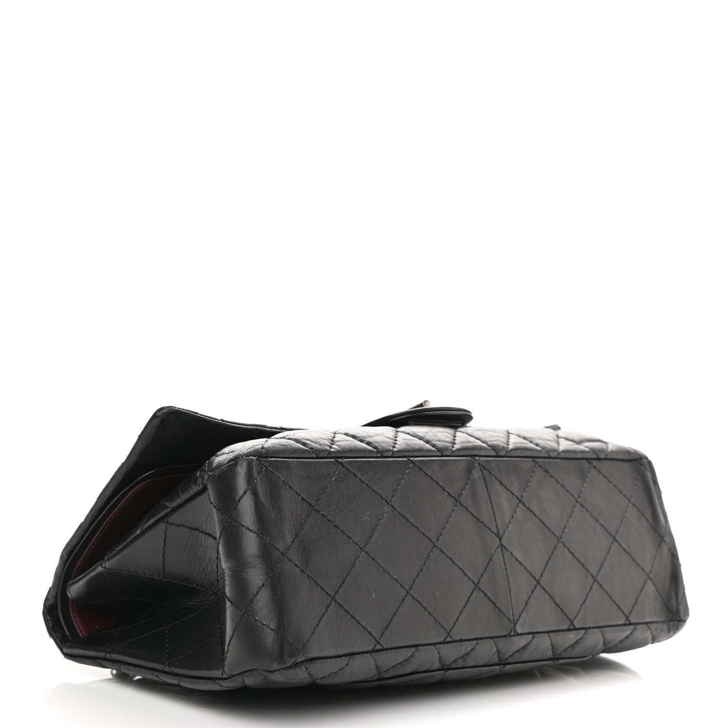 Chanel Aged Calfskin Quilted 2.55 Reissue 226 Flap Black 4 of 10