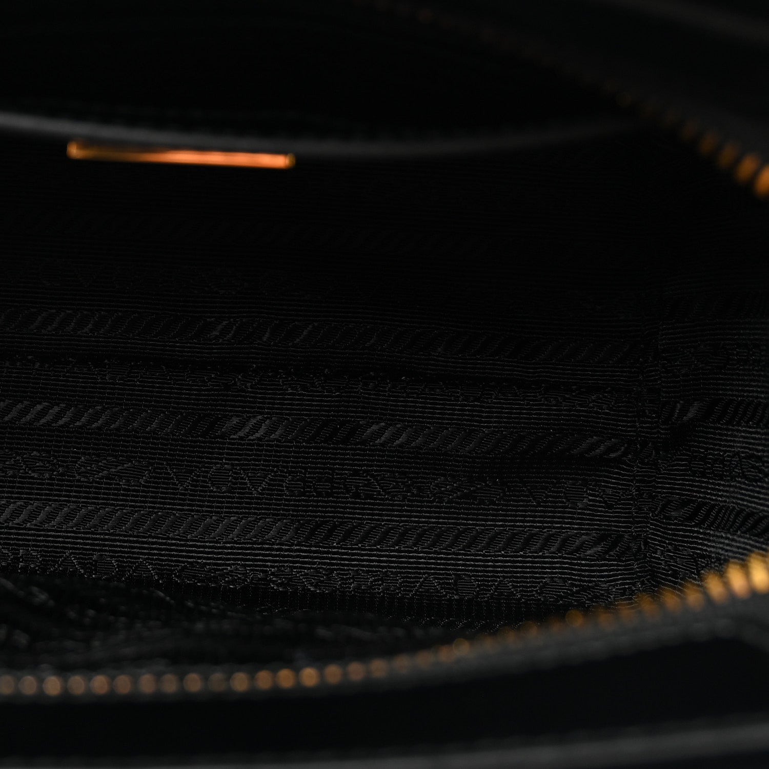 Prada Spazzolato Mini Zippered Tote Black 5 of 9