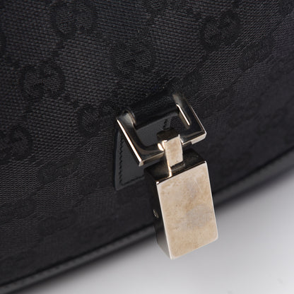 Gucci Monogram Jackie O Hobo Black 8 of 12