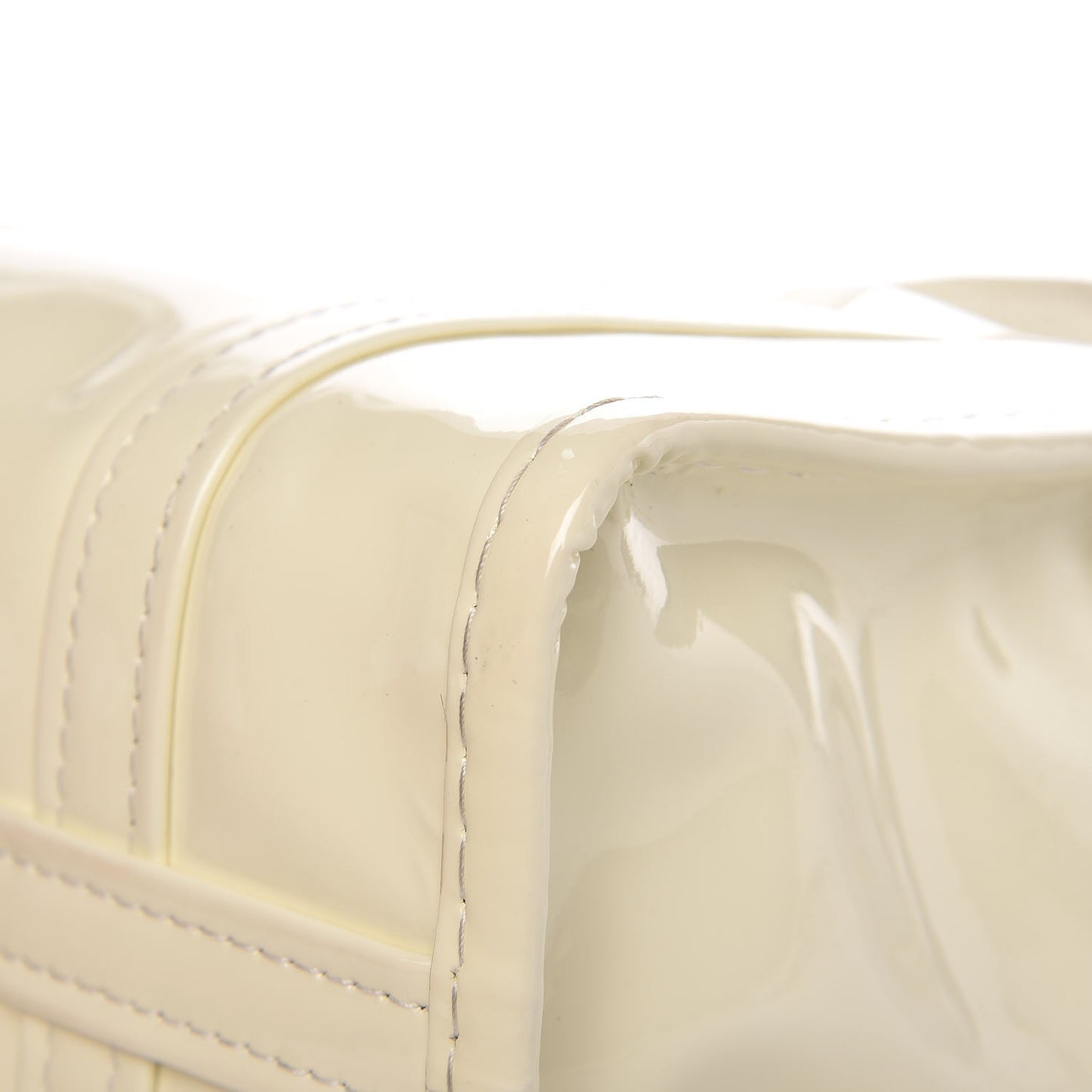 Patent XS Bazar Shopper Tote White