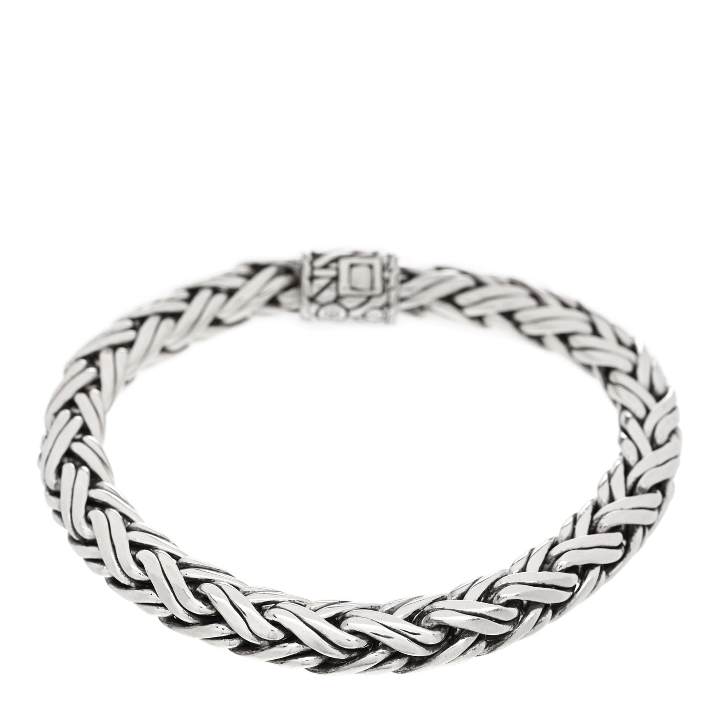 Sterling Silver 9mm Wheat Chain Bracelet