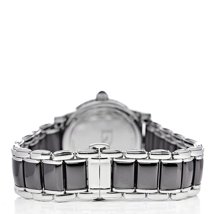 David Yurman Stainless Steel Ceramic Diamond 30mm Classic Quartz Watch Black 4 of 8