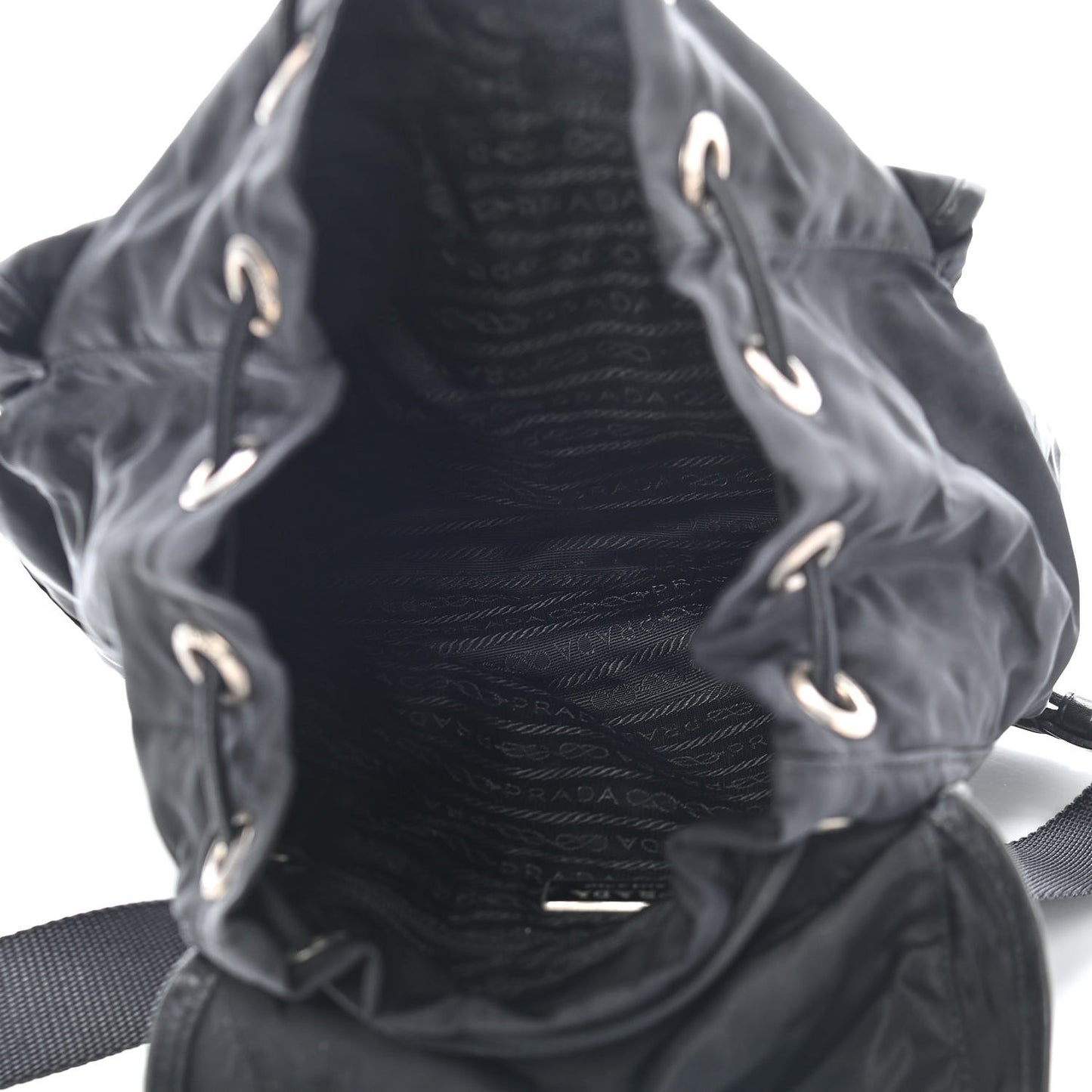 Tessuto Nylon Vela Small Backpack Black