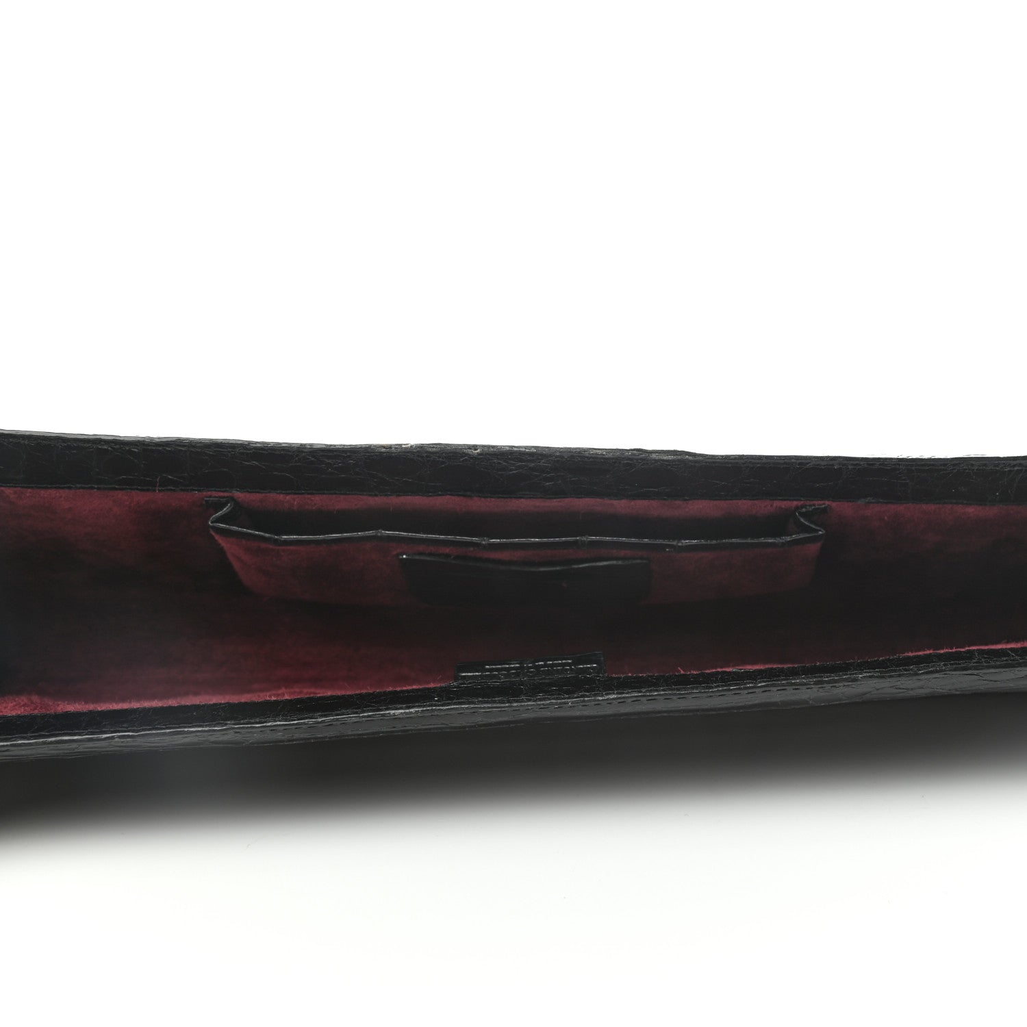 Nancy Gonzalez Crocodile Clutch Black 4 of 6