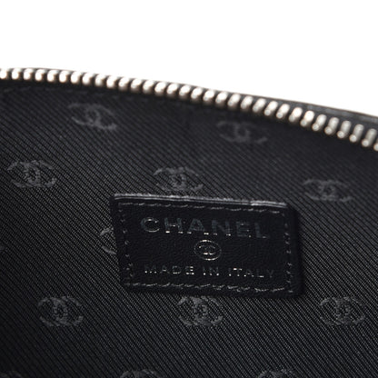Chanel Calfskin Vanity Cosmetic Case Black 6 of 10