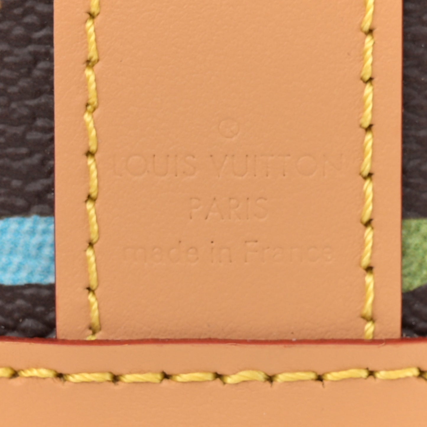 X TYLER THE CREATOR Monogram Craggy Envelope Pouch Chocolate