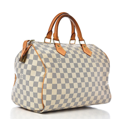 Louis Vuitton Damier Azur Speedy 30 2 of 22