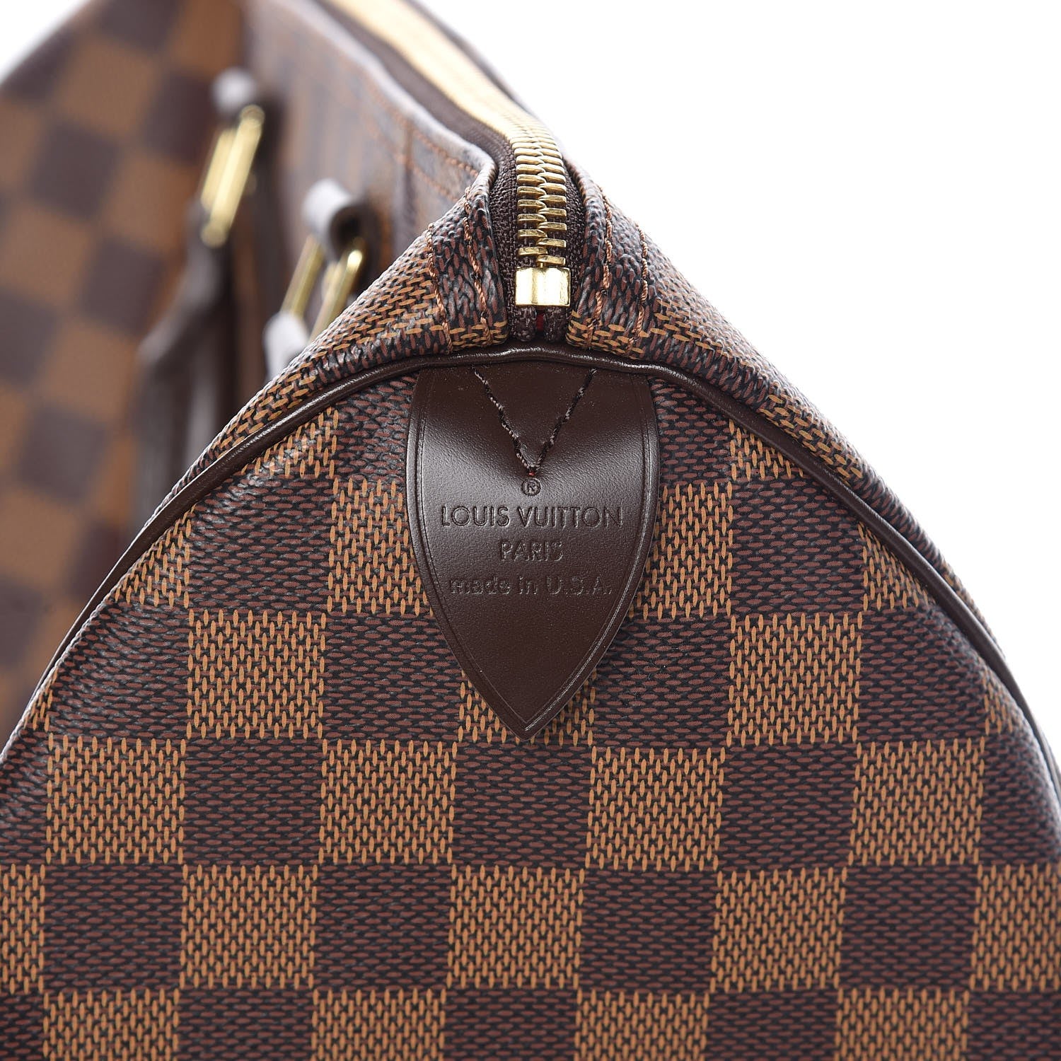 Louis Vuitton Damier Ebene Speedy 35 6 of 7
