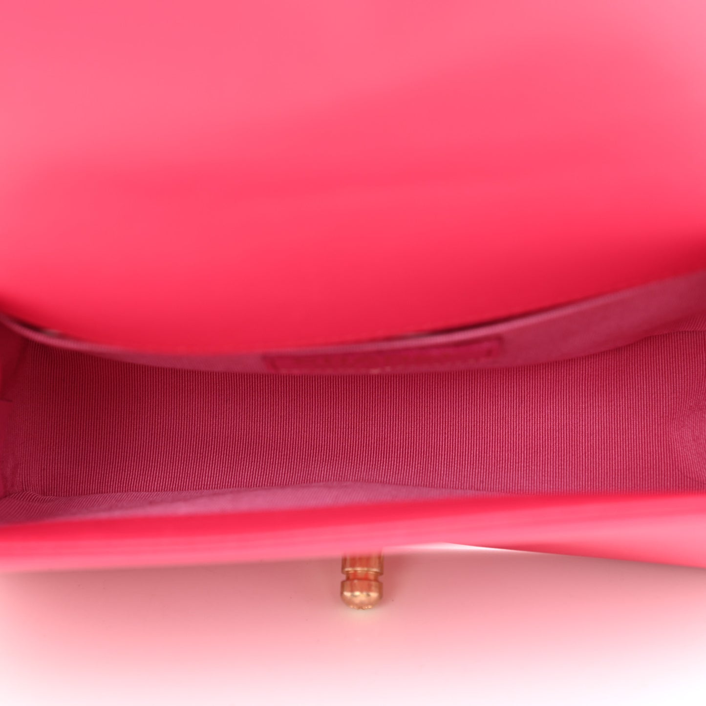 Lambskin Tweed Small Boy Flap Fuchsia