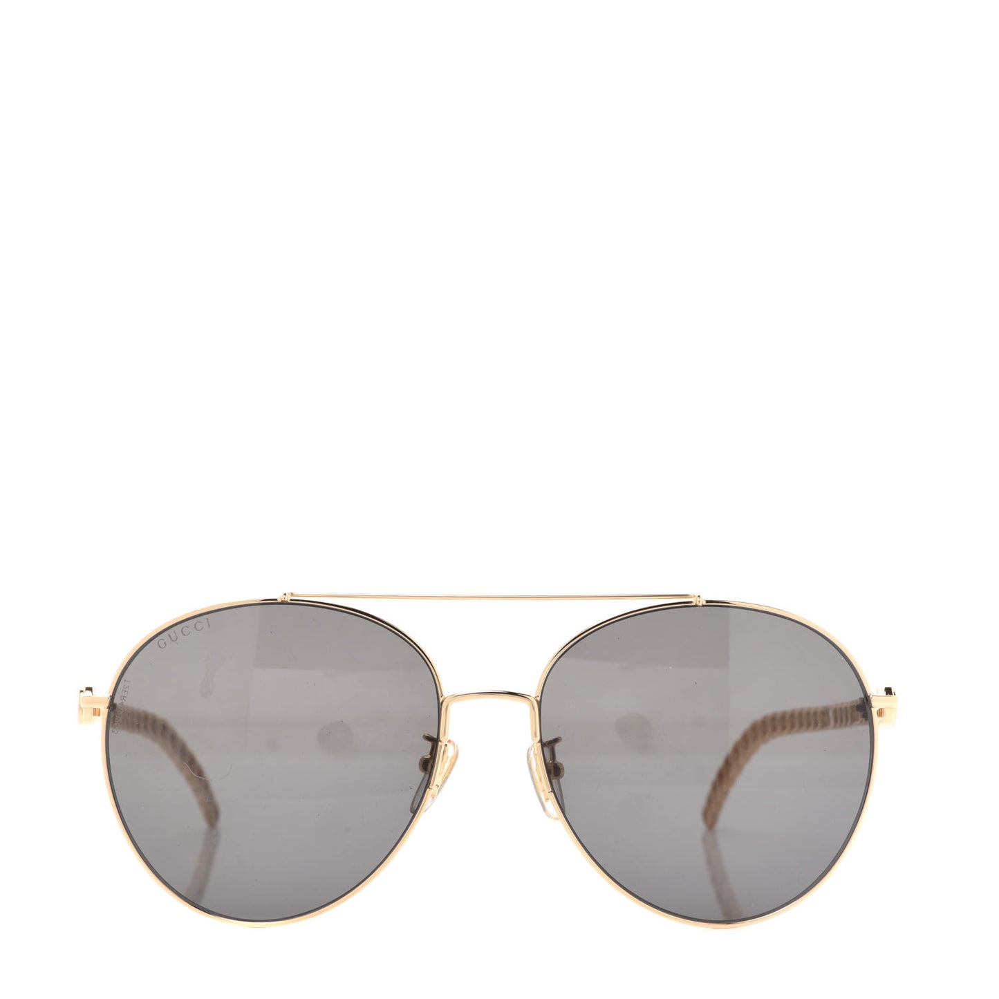 Aviator Charm Chain Sunglasses GG0725S Black