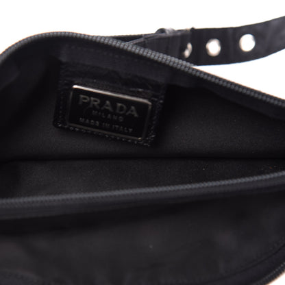 Prada Tessuto Nylon Montagna Belt Bag Black 6 of 13