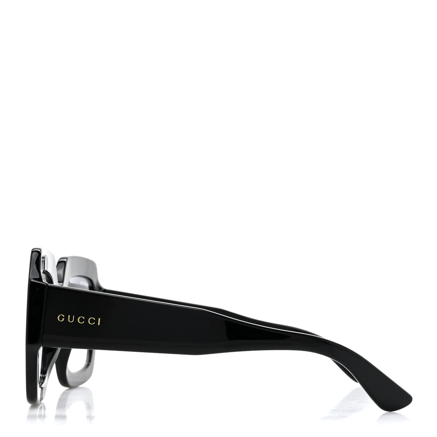 Acetate Square Sunglasses GG1111S Black
