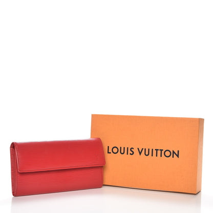 Louis Vuitton Epi Sarah Wallet Rouge 7 of 7