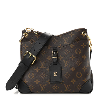 Louis Vuitton Monogram Odeon PM Black 1 of 8