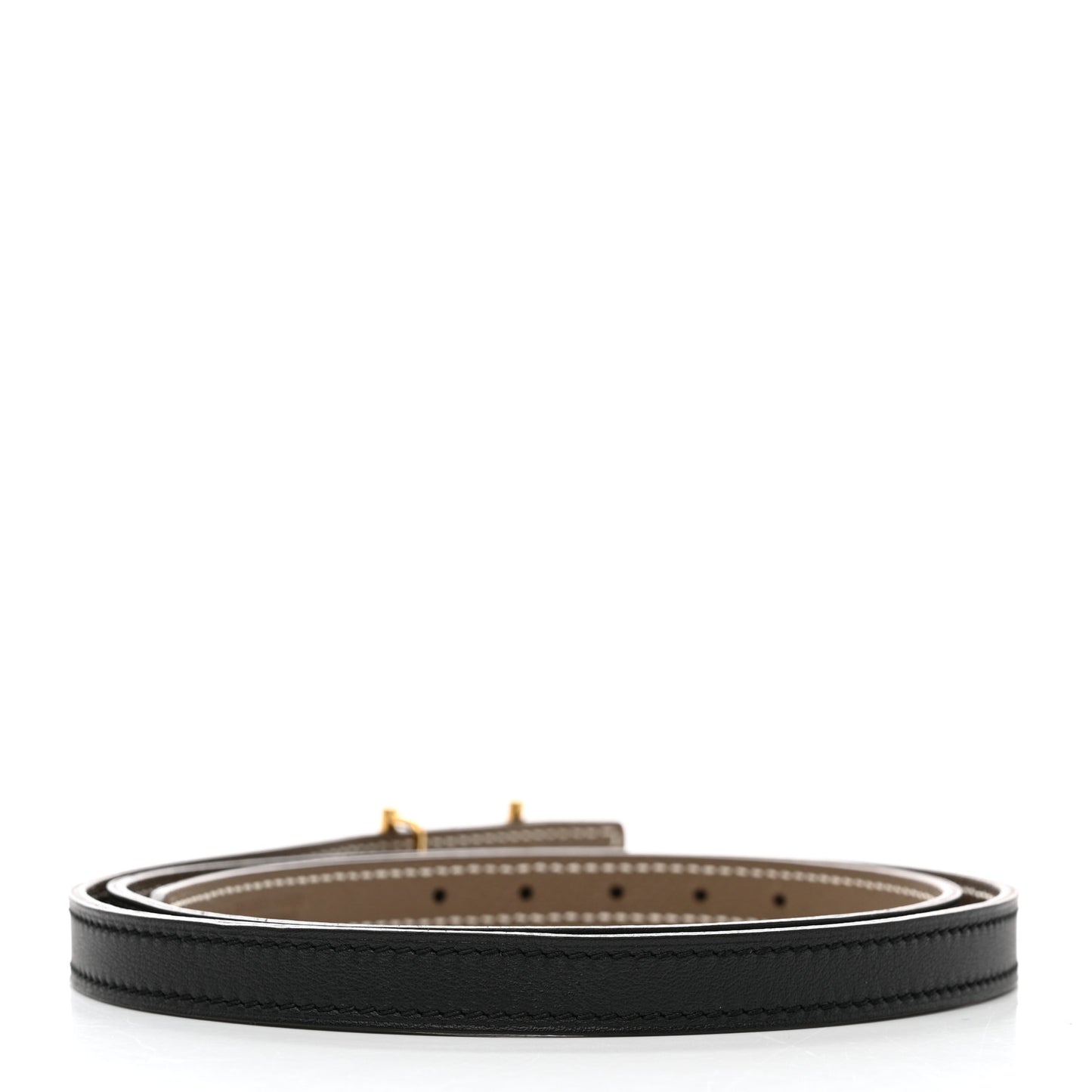 Swift Epsom 13mm Ancre Belt 80/32 Black Etoupe