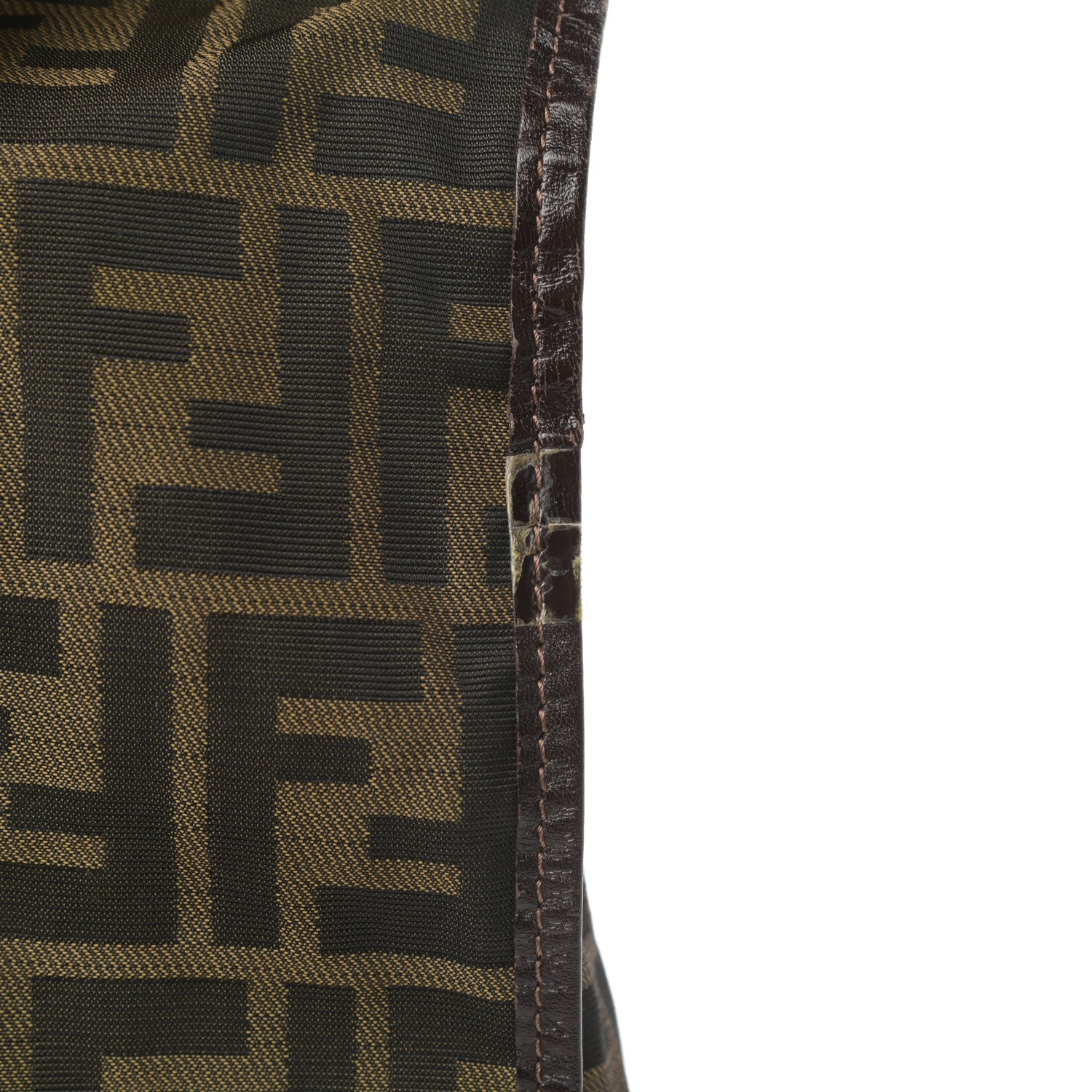 Fendi Zucca Shopping Tote Tobacco 13 of 19