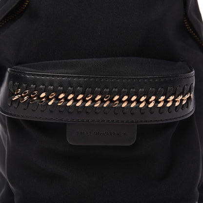 Stella McCartney Nylon Eco Alter Nappa Mini Falabella GO Backpack Black 9 of 9