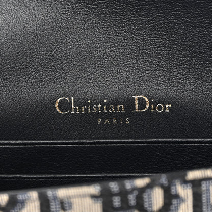 Christian Dior Oblique Saddle Belt Bag Blue 6 of 13