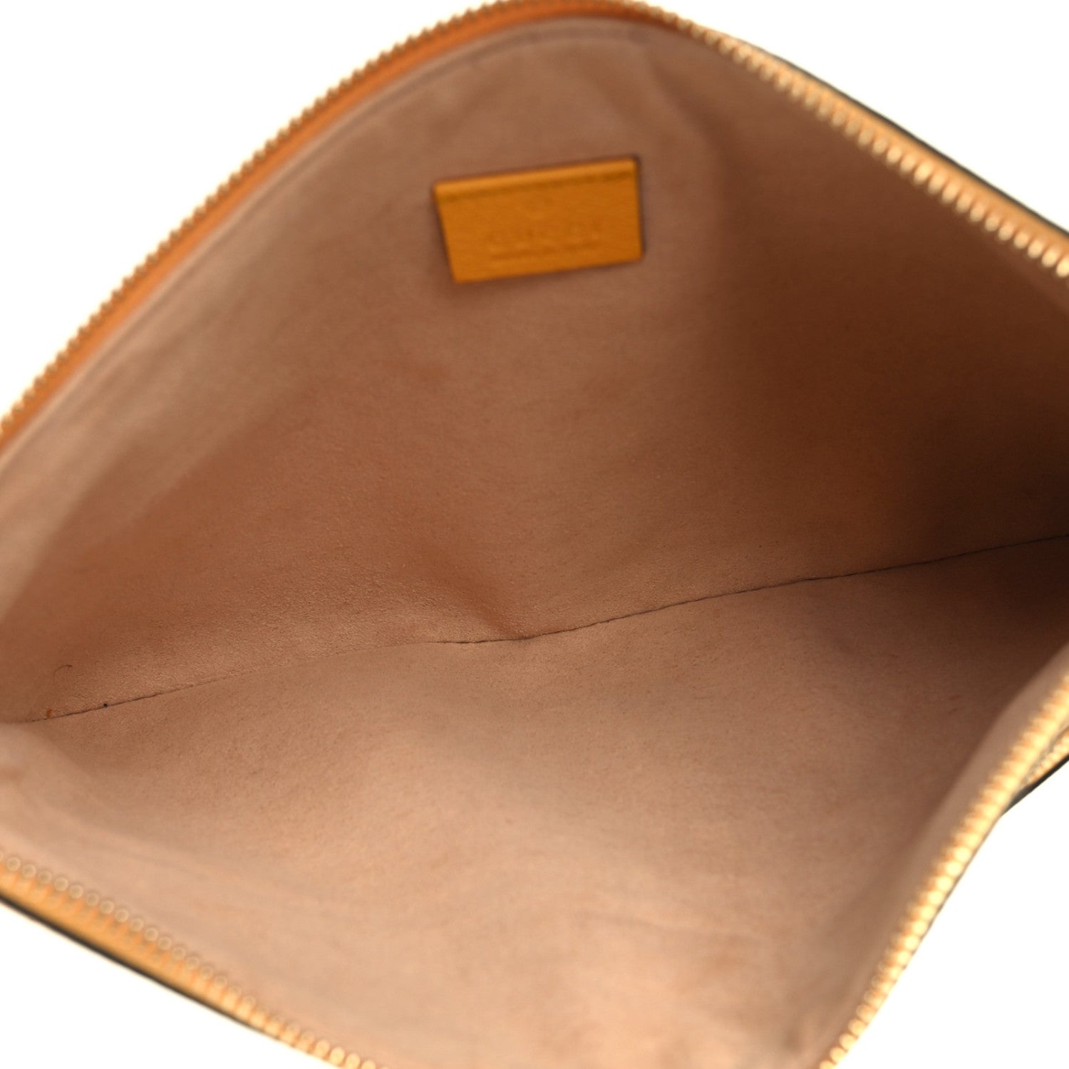 Gucci GG Supreme Monogram Flora Large Ophidia Pouch Clutch Beige Multicolor Crop 5 of 9