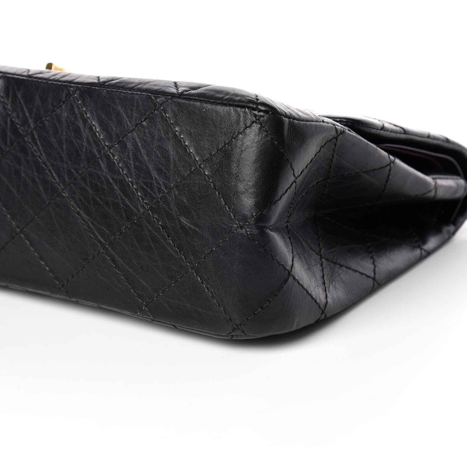 Chanel Aged Calfskin Quilted 2.55 Reissue 227 Flap Black 6 of 9